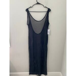 New GIGI C Women's Slit Swim Coverup Size Large